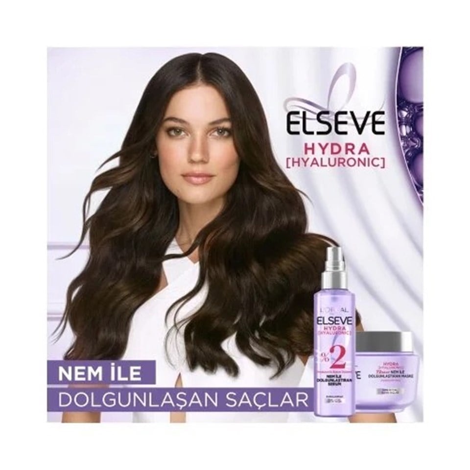 LOREAL PARİS ELSEVE HYDRA 72 SAAT NEM İLE DOLGUNLAŞTIRAN MASKE 300ML