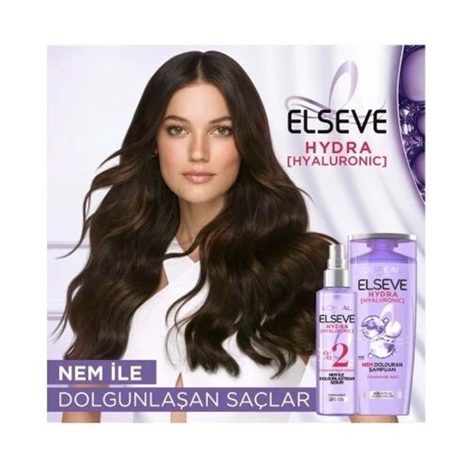 LOREAL PARİS ELSEVE HYDRA HYALURONİC NEM DOLDURAN ŞAMPUAN 390ML
