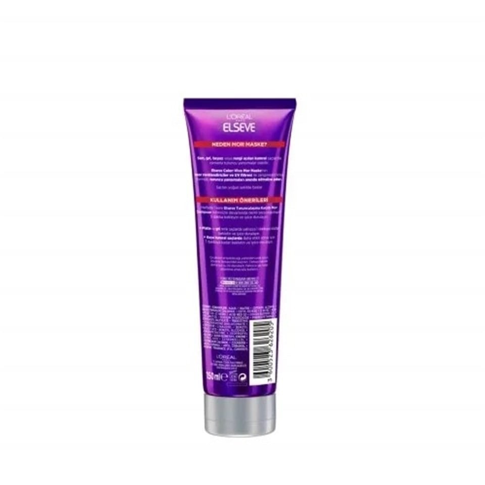L'OREAL PARİS ELSEVE TURUNCULAŞMA KARŞITI MOR MASKE 150 ML