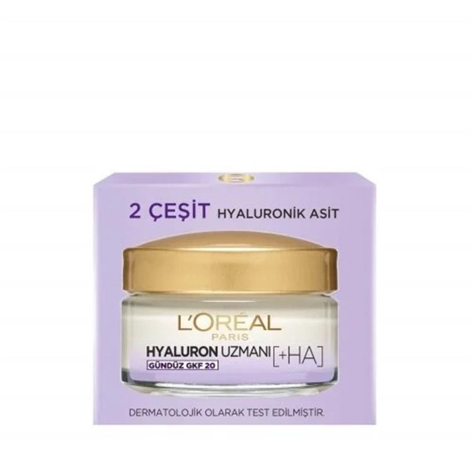 LOREAL PARİS HYALURON UZMANI CİLT BAKIM DOLGUNLAŞTIRAN NEMLENDİRİCİ KREM GKF20 50ML