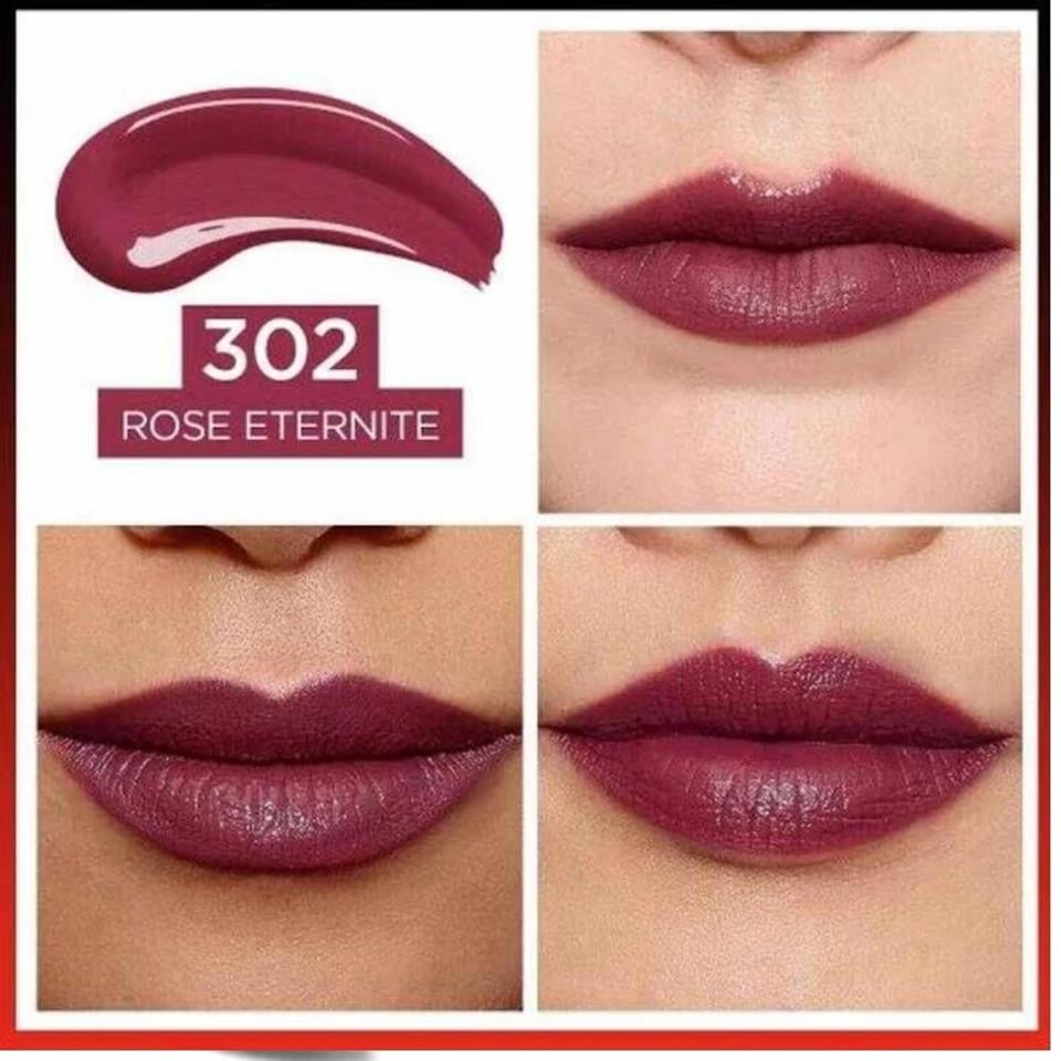 LOREAL PARİS İNFAİLİBLE 2-STEP 24 SAAT KALICI LİKİT RUJ & BALM -302 ROSE ETERNİTE