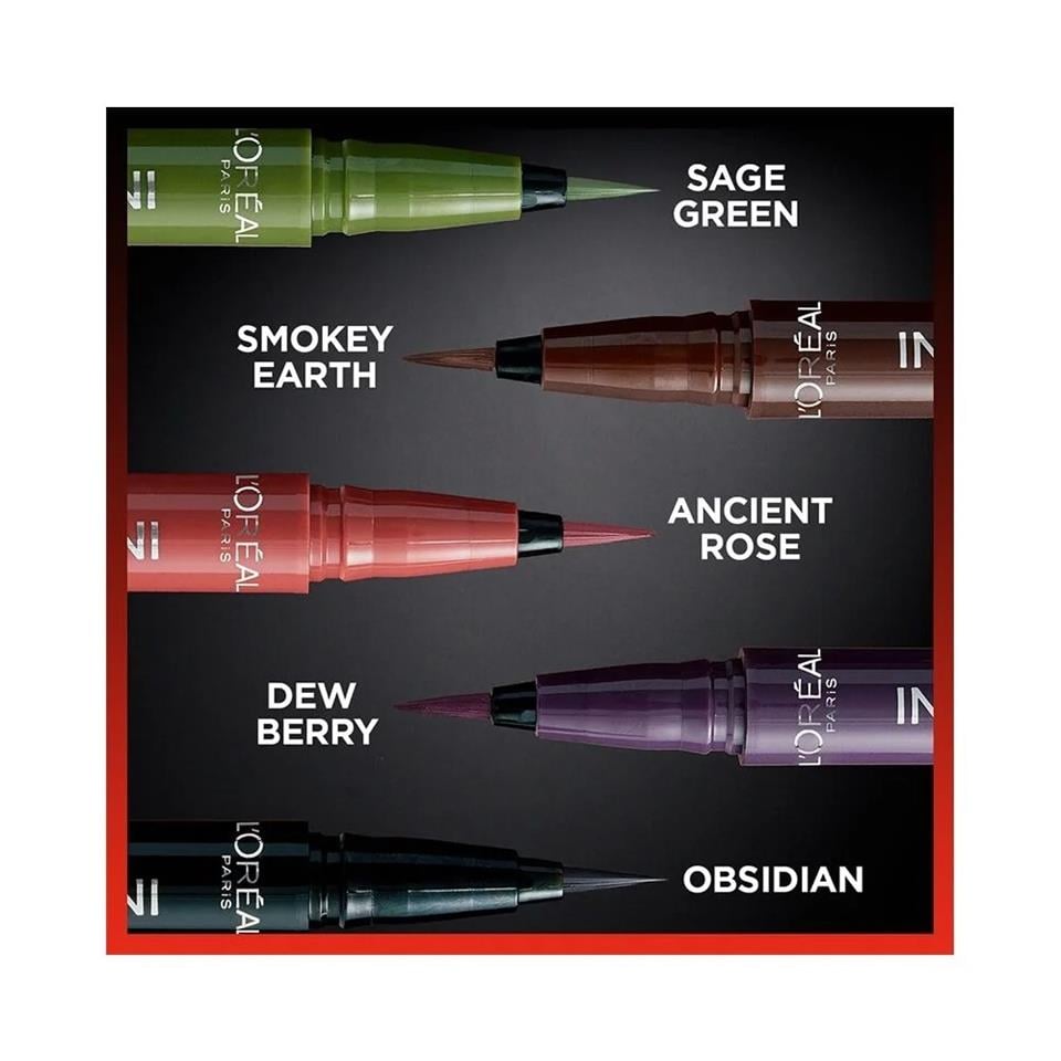 LOREAL PARİS İNFALLİBLE 36H GRİP MİCRO FİNE EYELİNER 02 SMOKEY EARTH