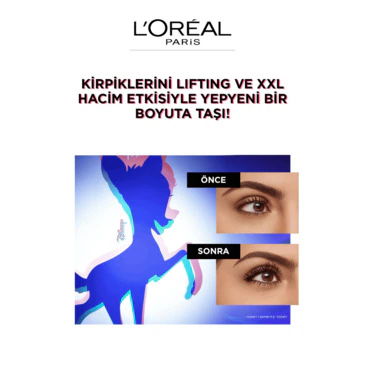 LOREAL PARİS MAKE-UPL'ORÉAL PARIS BAMBI EYE OVERSIZED MASKARA-SIYAH
