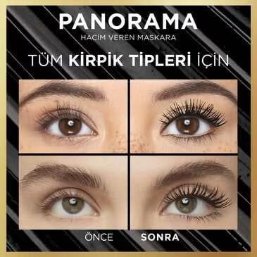 LOREAL PARİS MAKE-UPLOREAL PANORAMA HACİM VEREN MASKARA SİYAH