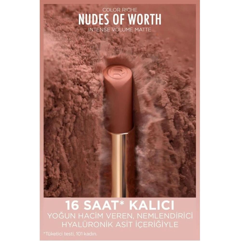 LOREAL PARİS MAKE-UPLOREAL PARİS CR VOL MATTE NUDE 540 LE NUDE UNSTOPPABLE