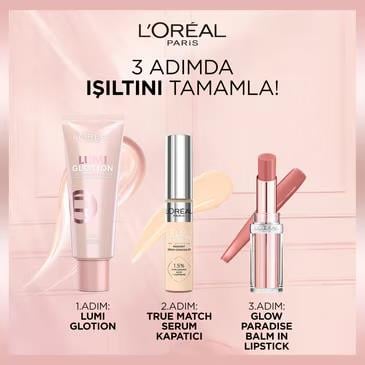 LOREAL PARİS MAKE-UPLOREAL PARİS GLOTİON ALL-IN-ONE DOĞAL IŞILTI 903 MEDİUM GLOW