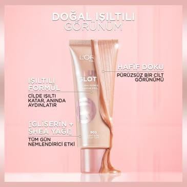 LOREAL PARİS MAKE-UPLOREAL PARİS GLOTİON ALL-IN-ONE DOĞAL IŞILTI 903 MEDİUM GLOW