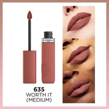 LOREAL PARİS MAKE-UPLOREAL PARİS INFAİLLİBLE MATTE RESİSTANCE LİKİT MAT RUJ - 635