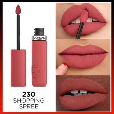 LOREAL PARİS MAKE-UPLOREAL PARİS OA MATTE RESİST 230 SHOPPİNG SPREE