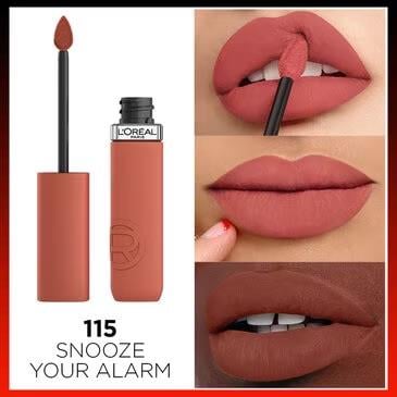 LOREAL PARİS MAKE-UPLOREAL PARİS OA MATTE RESİST 115 SNOOZE YOUR ALA