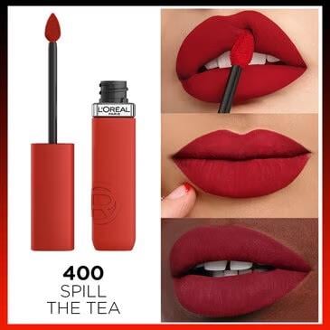 LOREAL PARİS MAKE-UPLOREAL PARİS OA MATTE RESİST 400 SPİLL THE TEA