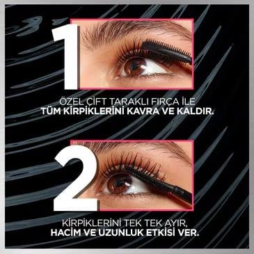 LOREAL PARİS MAKE-UPLOREAL PARİS TELESCOPİC LİFT SUYA DAYANIKLI MASKARA