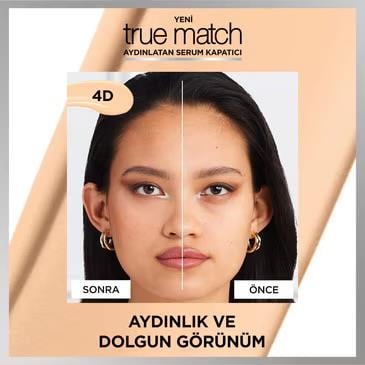 LOREAL PARİS MAKE-UPLOREAL PARİS TRUE MATCH AYDINLATAN SERUM KAPATICI 2R