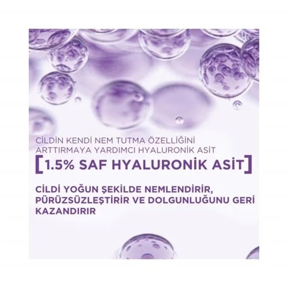 L'OREAL PARİS REVİTALİFT FİLLER HYALURONİC ANTİ-WRİNKLE SERUM 50ML 