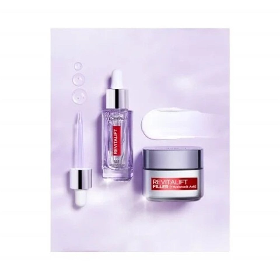L'OREAL PARİS REVİTALİFT FİLLER HYALURONİC ANTİ-WRİNKLE SERUM 50ML 