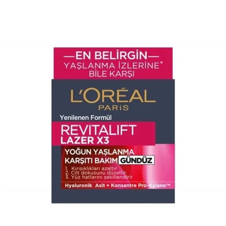 LOREAL YOĞUN YAŞLANMA KARŞITI GÜNDÜZ BAKIM KREMİ 50ML