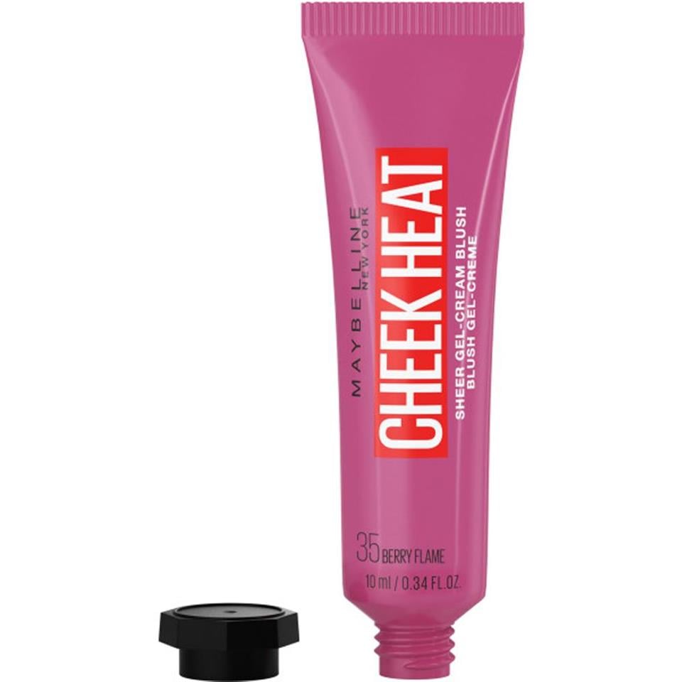 MAYBELLİNE NEW YORK BLUSH İN CREMA CHEEK HEAT BERRY FLAME NO:35