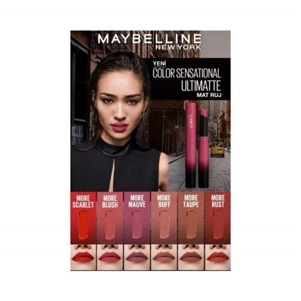 MAYBELLİNE NEW YORK COLOR SENSATİONAL ULTİMATTE RUJ NO: 699