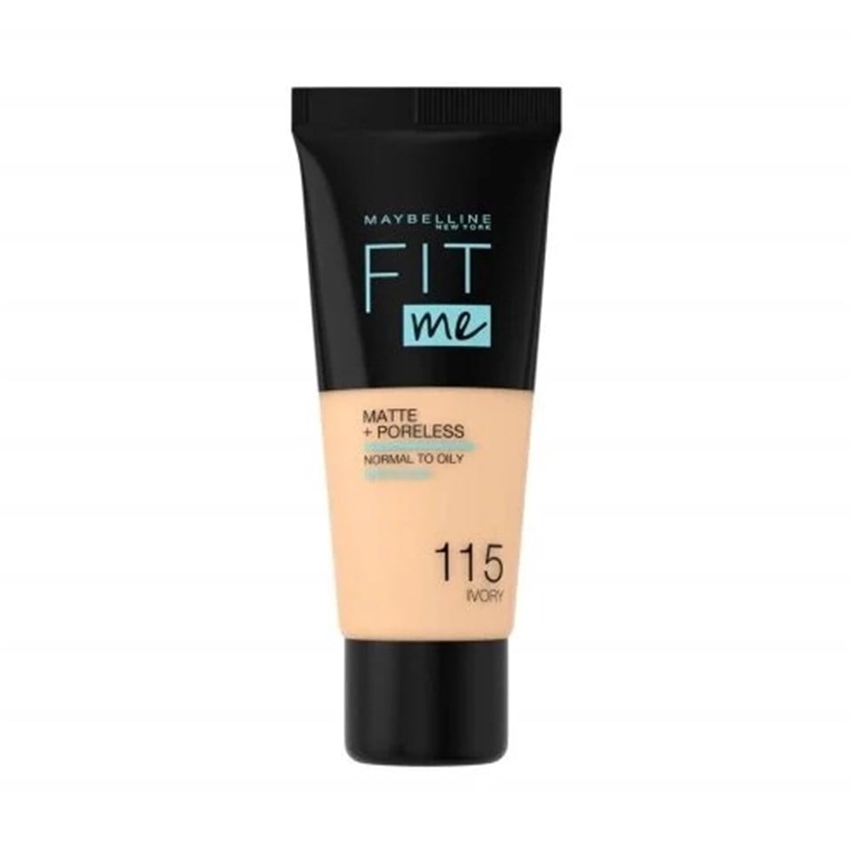MAYBELLİNE NEW YORK FİT ME MATTE+PORELESS FONDÖTEN 115 NATURAL IVORY