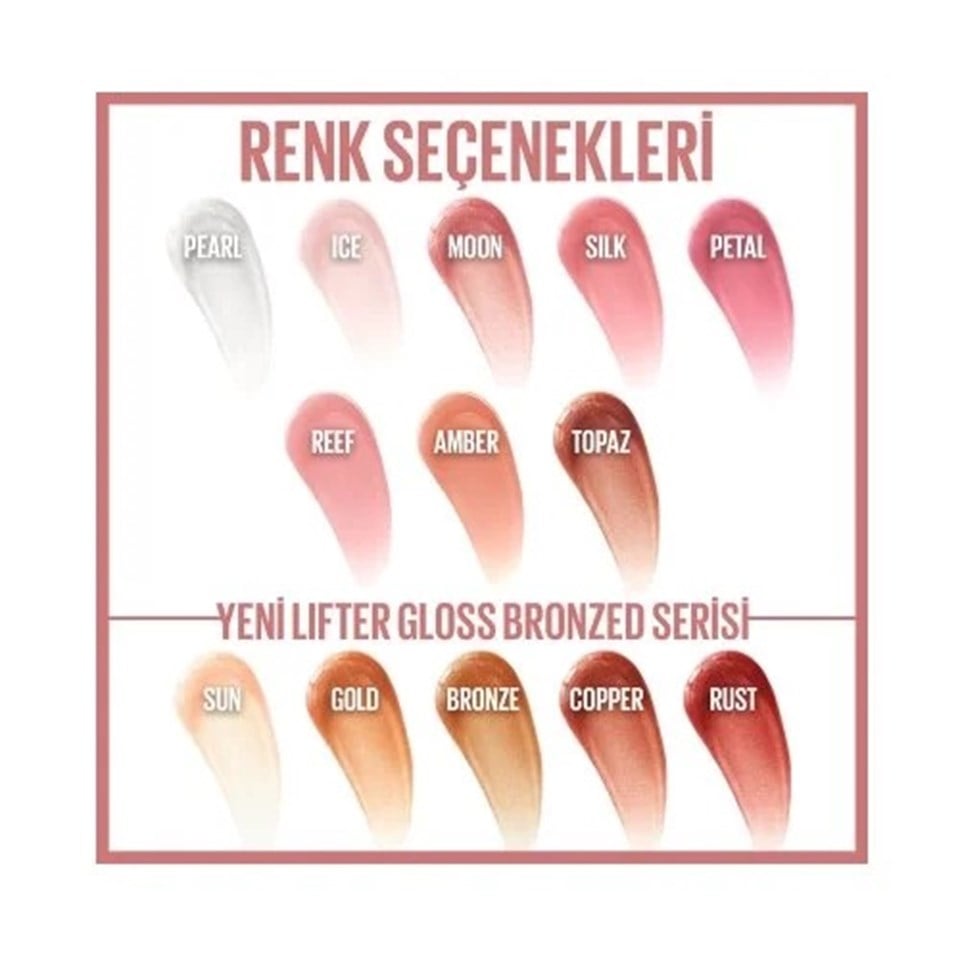 MAYBELLİNE NEW YORK LİFTER GLOSS NEMLENDİRİCİ DUDAK PARLATICI -009