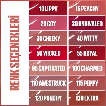 MAYBELLİNE NEW YORKMAYBELLİNE NEW YORK SUPER STAY VİNYL INK UZUN SÜRE KALICI LİKİT PARLAK RUJ  130 EXTRA