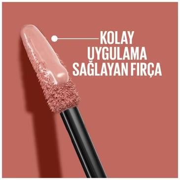 MAYBELLİNE NEW YORKMAYBELLİNE NEW YORK SUPER STAY VİNYL INK UZUN SÜRE KALICI LİKİT PARLAK RUJ  95 CAPTİVATED