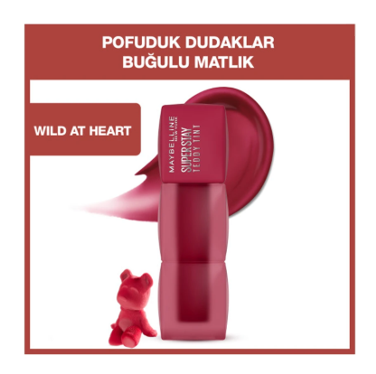 MAYBELLİNE NEW YORKMAYBELLİNE NEW YORK SUPERSTAY TEDDY TİNT 50 WİLD AT HEART