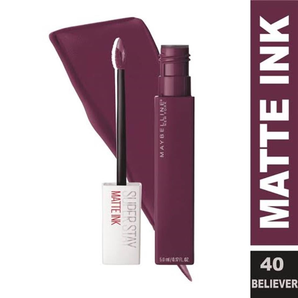 MAYBELLİNE SUPER STAY MATTE INK LİKİT MAT RUJ 40