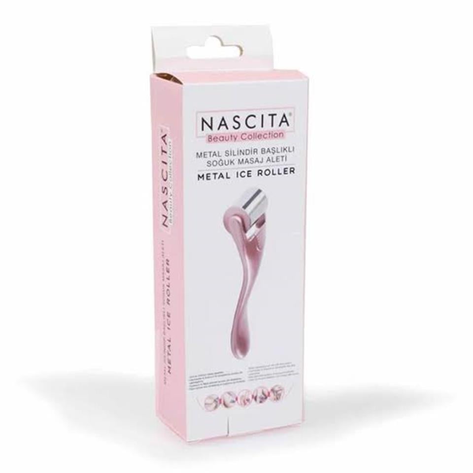 NASCİTA METAL SİLİNDİR BAŞLIKLI SOĞUK MASAJ ALETİ