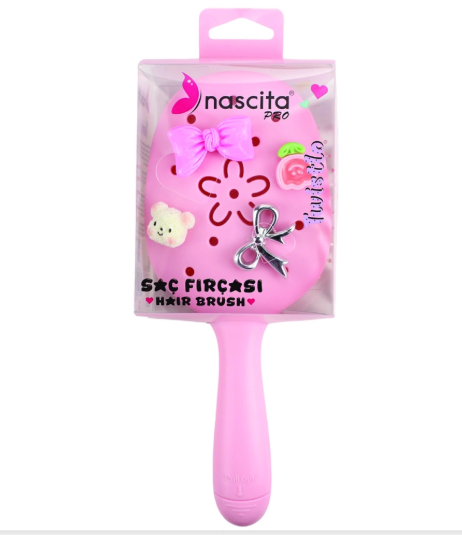 NASCİTANASCİTA TWİSTLO SAÇ FIRÇASI AÇIK PEMBE
