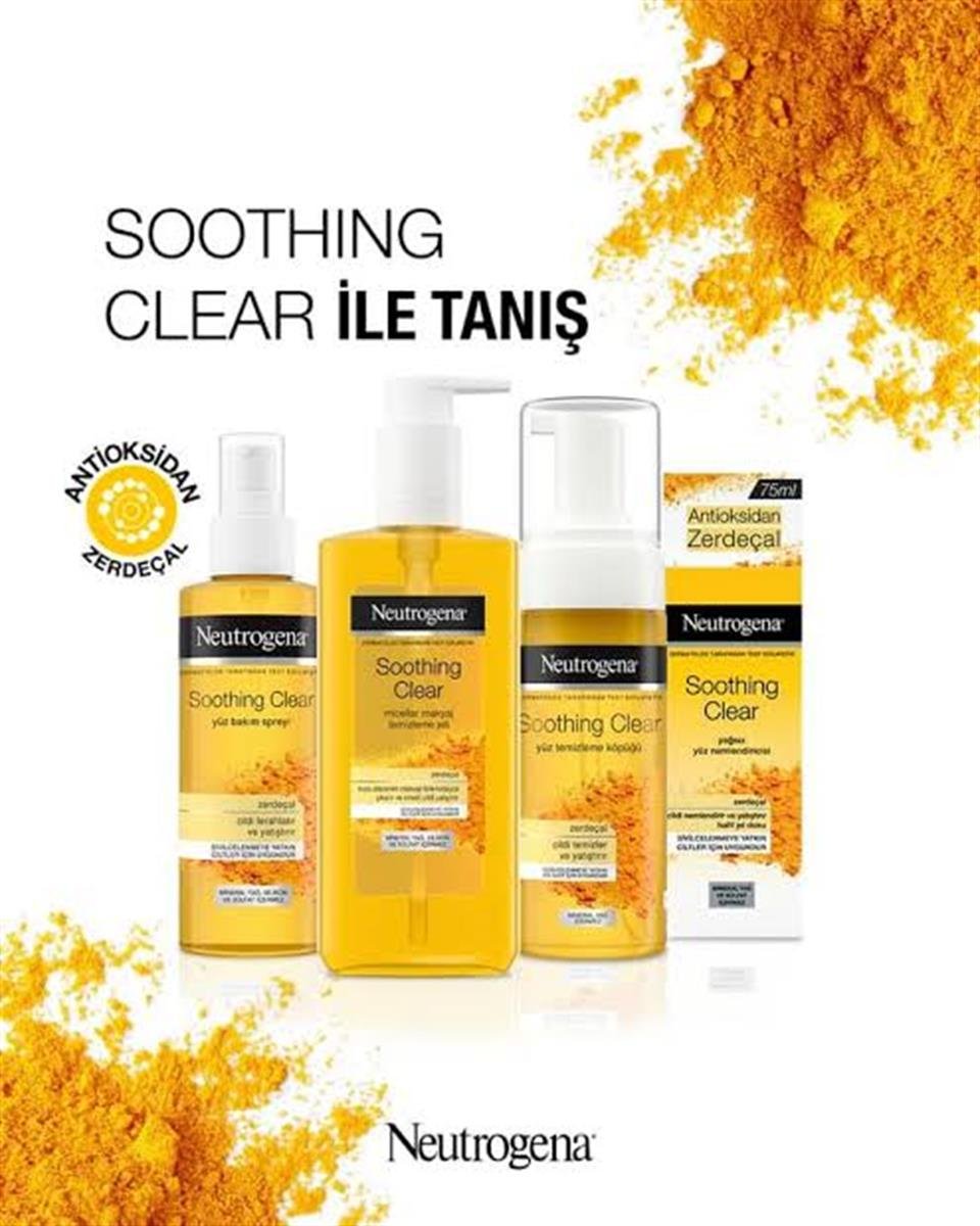 NEUTROGENA SOOTHİNG CLEAR YÜZ BAKIM SPREYİ 125 ML