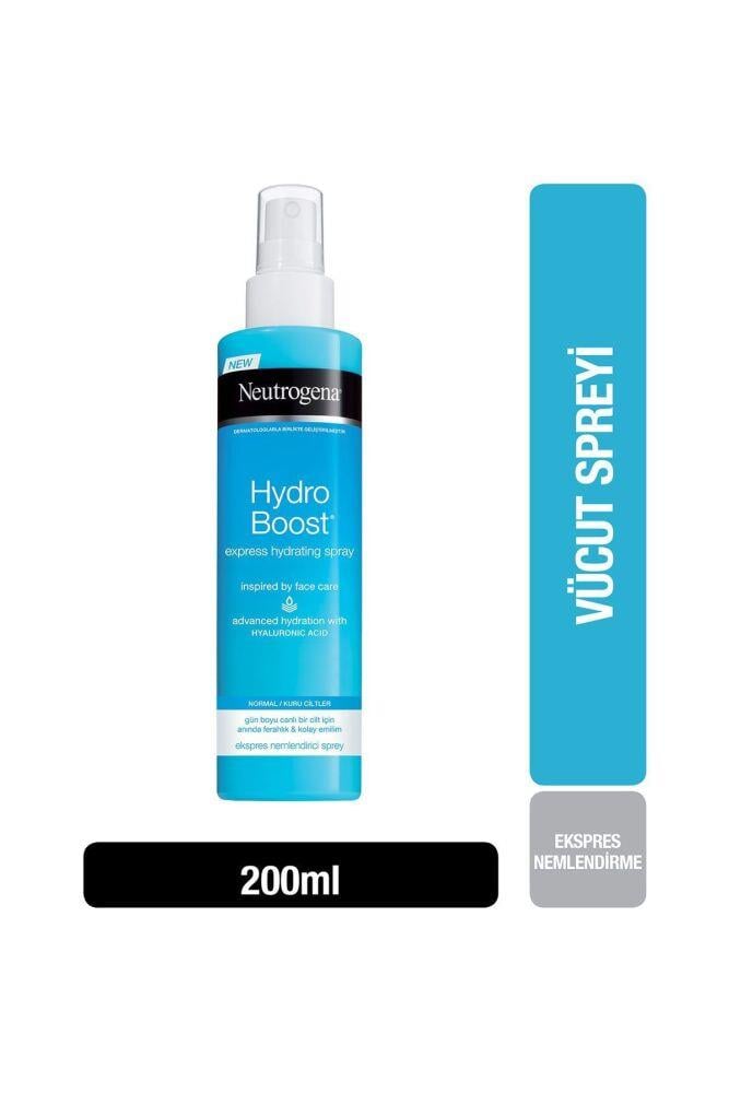 NEUTROGENANEUTROGENA HYDRO BOOST EXPRESS NEMLENDİRİCİ SPREY NORMAL/KURU CİLT 200 ML