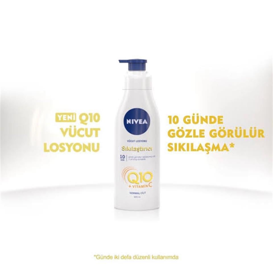 NİVEA Q10 SIKILAŞTIRICI VÜCUT LOSYONU 400 ML