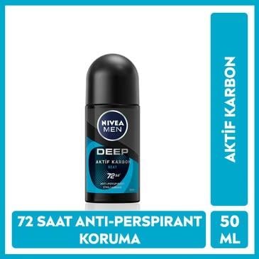 NİVEANİVEA MEN ERKEK ROLL-ON DEODORANT DEEP BEAT 50 ML