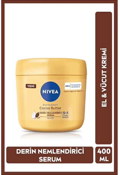 NİVEANİVEA VÜCUT BAKIM COCOA BUTTER EL & VÜCUT BAKIM KREMİ 400 ML