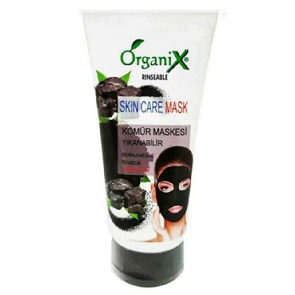 ORGANİX YIKANABİLİR KÖMÜR MASKESİ 150 ML