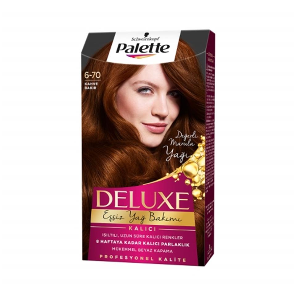 PALETTE DELUXE YAĞ BAKIMLI SAÇ BOYASI 6,70 KAHVE BAKIR