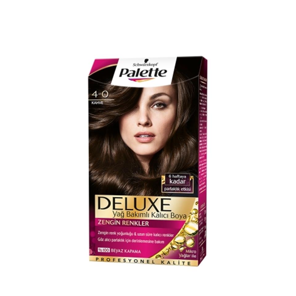 PALETTE DELUXE YAĞ BAKIMLI SAÇ BOYASI 4,0 KAHVE