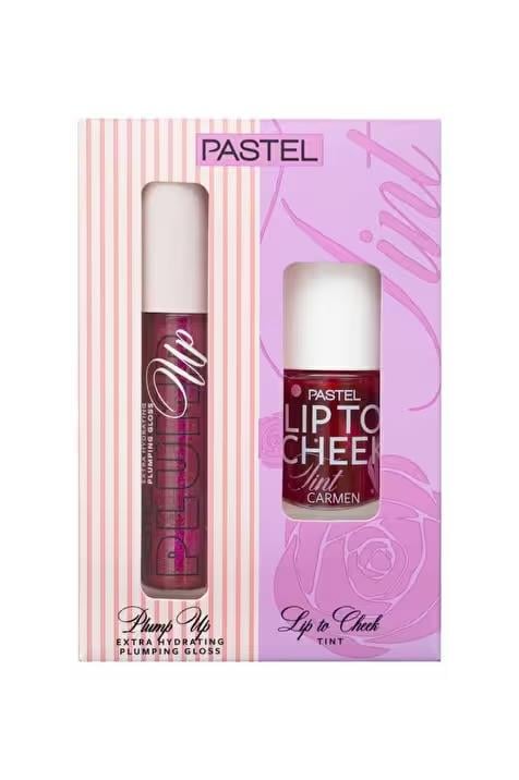 PASTELPASTEL PROFASHİON PLUMPİNG GLOSS 207 + PASTEL LİP TO CHEEK TİNT CARMEN