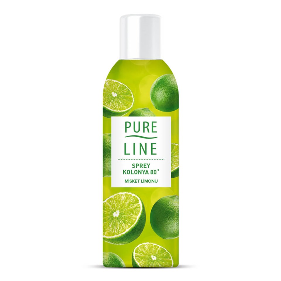 PURE LİNE PURELİNE SPREY KOLONYA MİSKET LİMONU 100 M