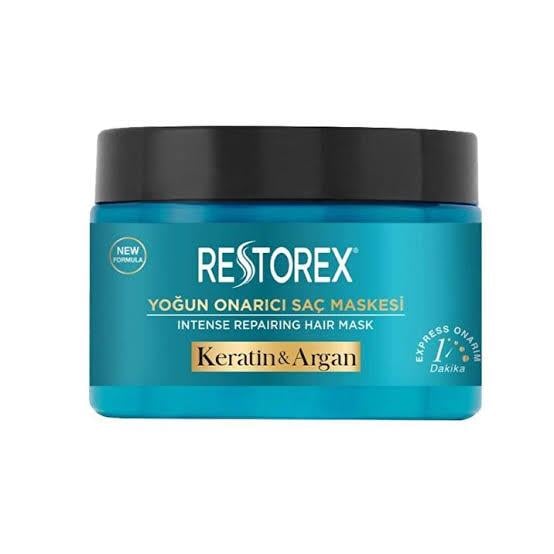 RESTOREXRESTOREX KERATİN & ARGAN ONARICI SAÇ BAKIM MASKESİ 300 ML