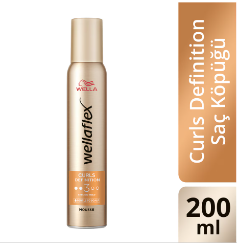 Saç ŞekillendiriciWELLAWELLAFLEX CURLS SAÇ KÖPÜĞÜ GÜÇLÜ 200 ML