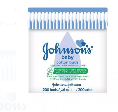 Sağlık ÜrünleriJOHNSONJOHNSON'S BABY KULAK TEMİZLEME ÇUBUĞU 200'LÜ