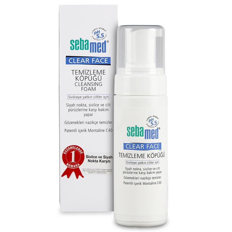 SEBAMEDSEBAMED CLEAR FACE  TEMİZLEME KÖPÜĞÜ 150 ML