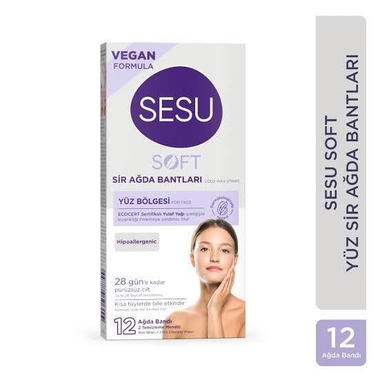 SESUSESU SOFT YÜZ AĞDA BANDI 12'Lİ