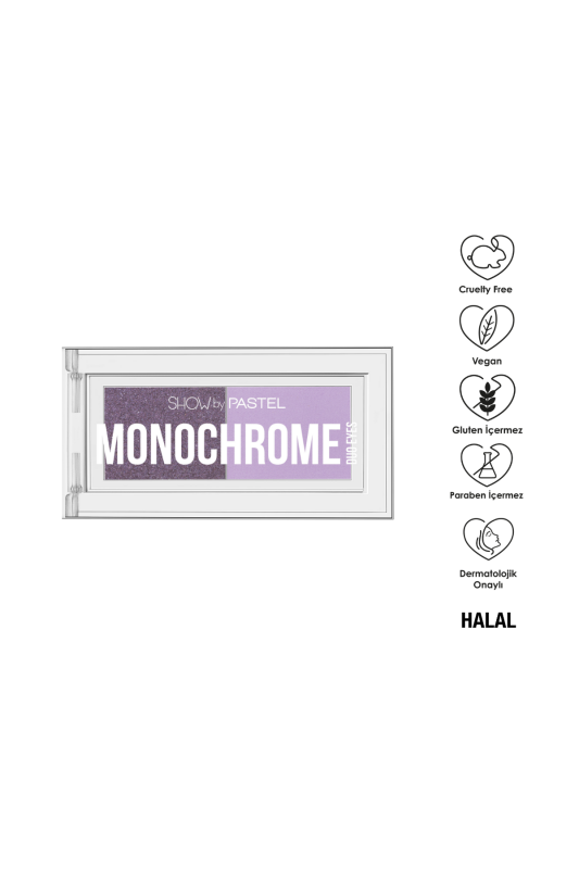 SHOW BY PASTEL MONOCHROME DUO EYES İKİLİ FAR PALETİ 24 LETS PARTY