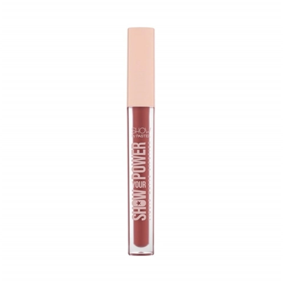 SHOW BY PASTEL SHOW YOUR POWER LİQUİD LİPSTİCK NO: 604