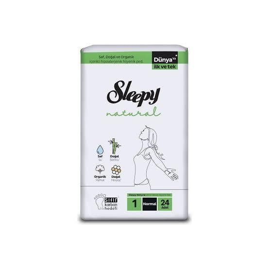 SLEEPYSLEEPY NATURAL SÜPER ECO NORMAL 24 ADET