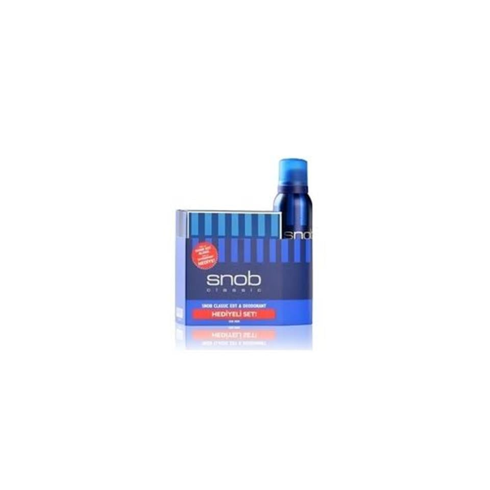 SNOB CLASSİC EDT 100 ML+ DEODORNT KOFRE