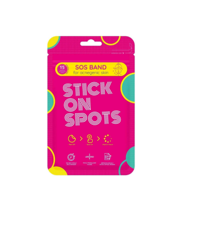 STİCK ON SPOTSSTİCK ON SPOTS SOS BAND 15 ADET - SİVİLCE/AKNE PATCH